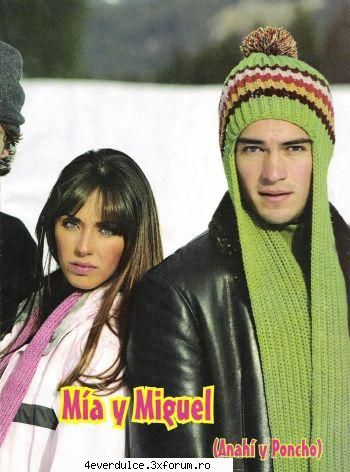 Annie y Poncho - coca - Anahi y Alfonso