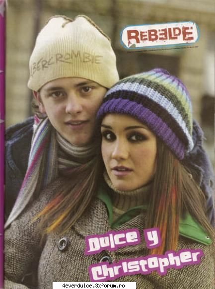 dulce y christopher - poze - coca - Dulce y Christopher